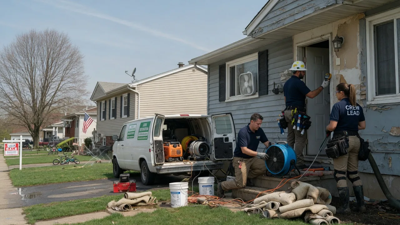 Flood Cleanup in Wakarusa, IN near me