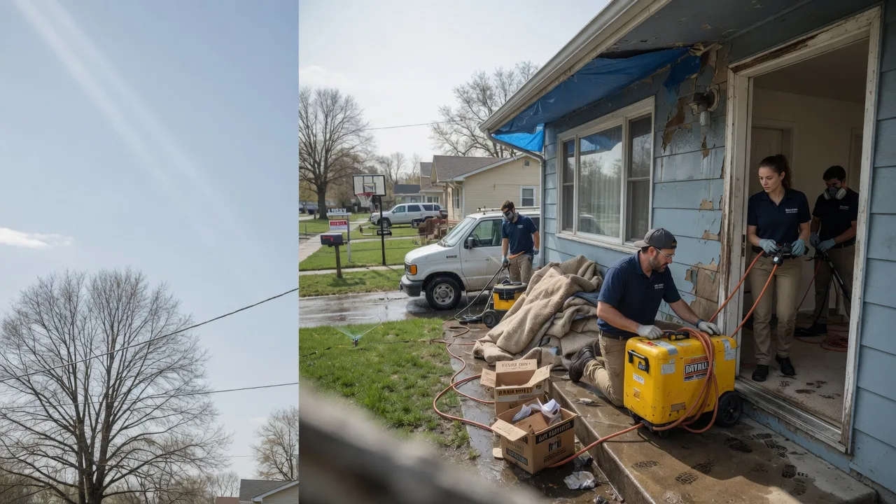 Basement Flood Cleanup in Wakarusa, IN near me